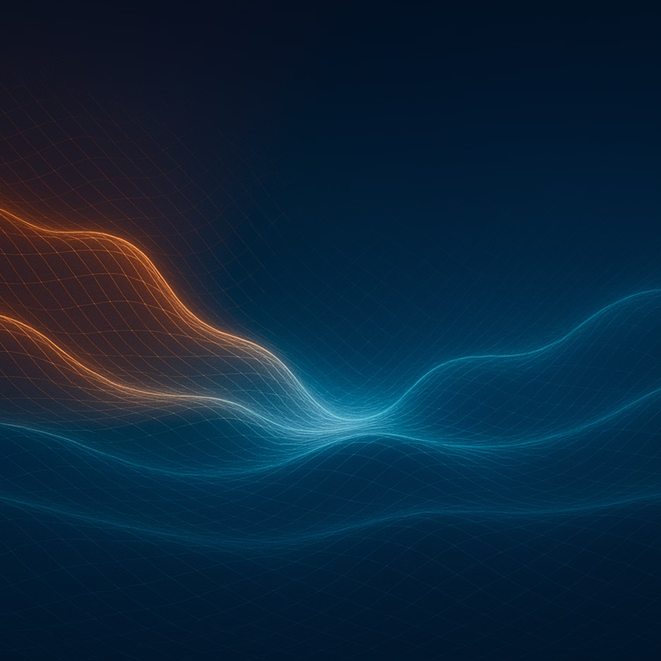 Imagen de una mujer con un Ipad mostrando la plataforma Smart Data Canarias